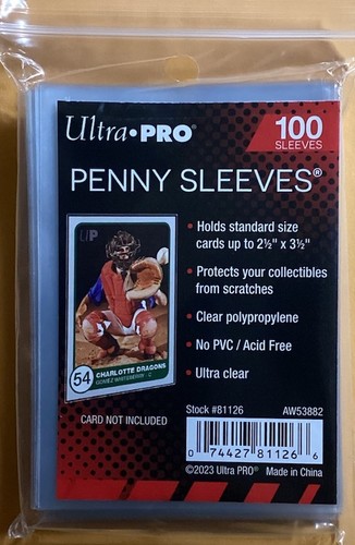 Pack 100 ultra pro - pro, penny
