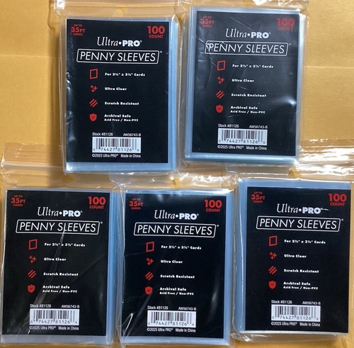500 ultra pro penny sleeves - 500,