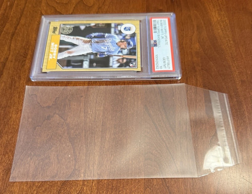 Pack graded card sleeves - card,