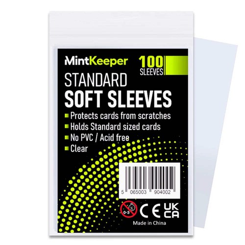 Mintkeeper soft card - soft, sleeves