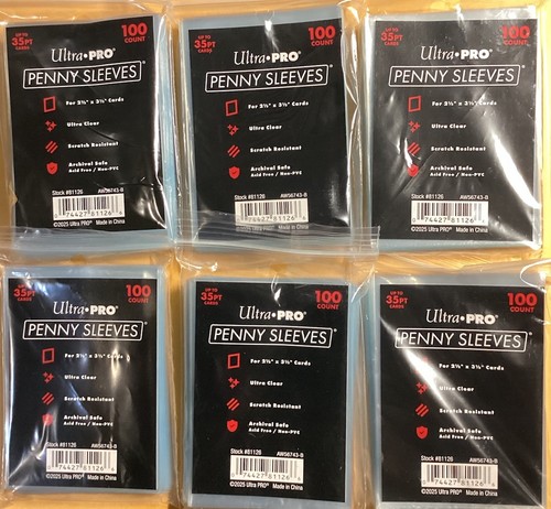 600 ultra pro penny - penny, sleeves