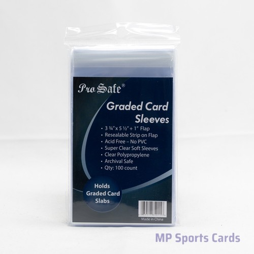 Pro safe graded card sleeves - safe,