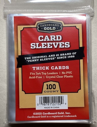 Pack 100 cardboard gold - 1,