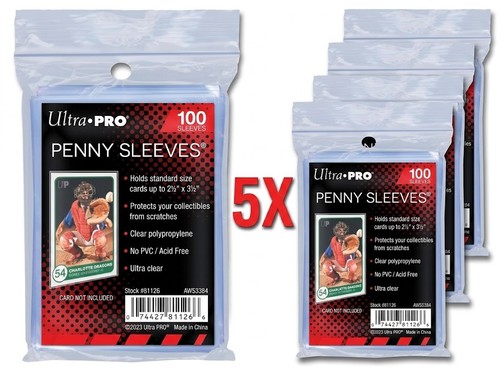 500 ultra pro penny sleeves - ultra,