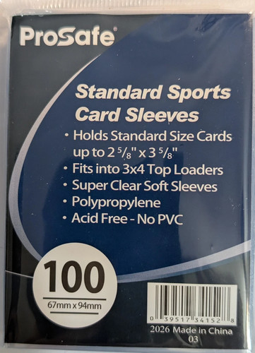 Pro safe penny sleeves pack - safe,