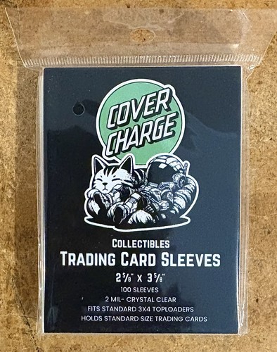 100 clear penny - card, sleeves