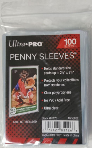100x ultra pro soft penny - 100x,
