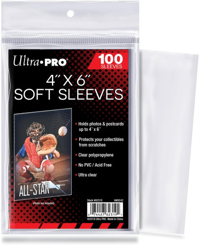 Ultra pro soft card - 6",