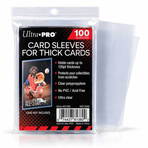 Ultra pro thick card sleeves - ultra,