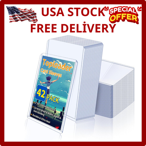 Trading card sleeves hard - trading,