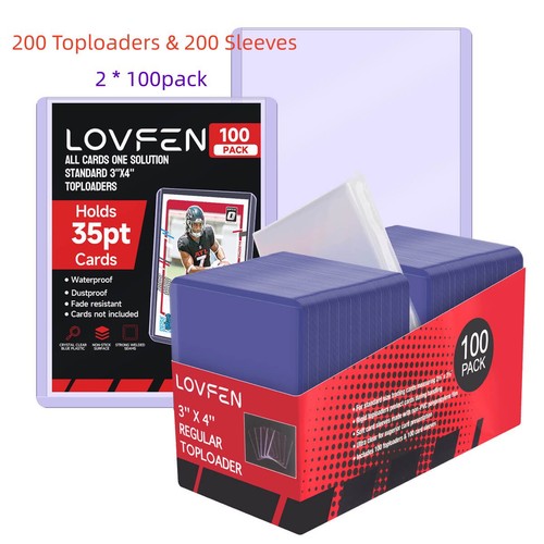 200ct 3x4 toploaders 200x - &,