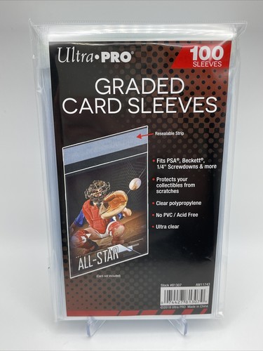 Ultra pro graded card sleeves - ultra,
