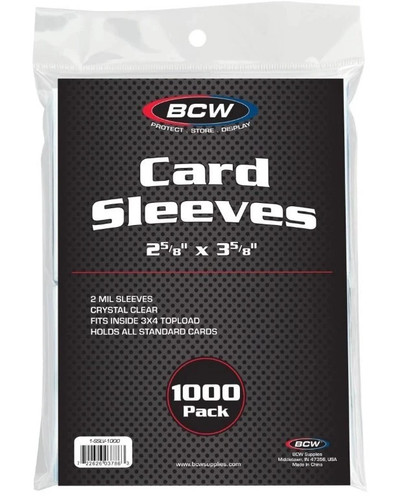 1000 bcw trading card - 1000,