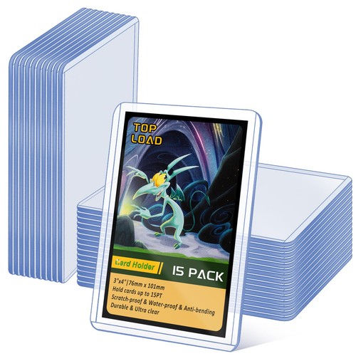 Trading card sleeves hard - card,