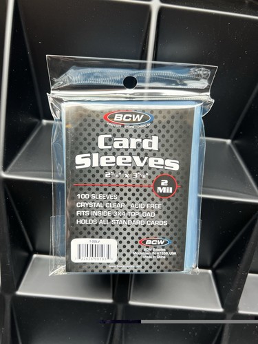 Bcw trading card sleeves - bcw,