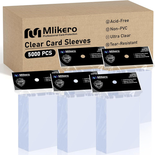 5000 counts card sleeves - counts,
