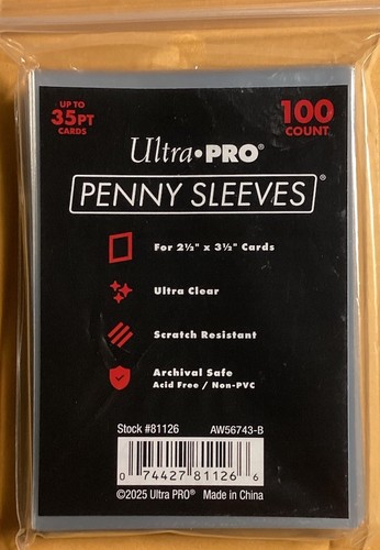 Pack 100 ultra pro penny - 100,