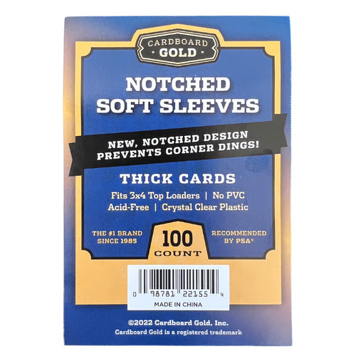 Pack cardboard gold - (100),