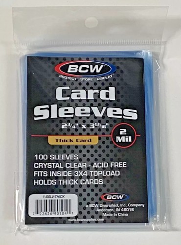 Bcw thick soft penny card - bcw,