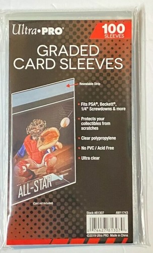 Ultra pro graded card sleeves - graded,