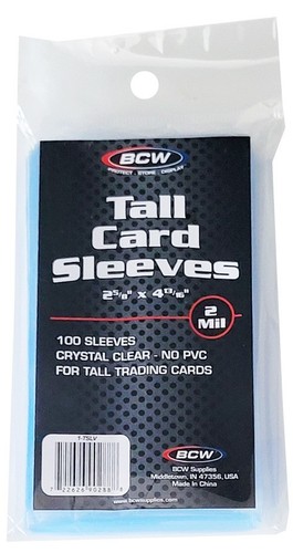 100 bcw tall soft - soft, sleeves