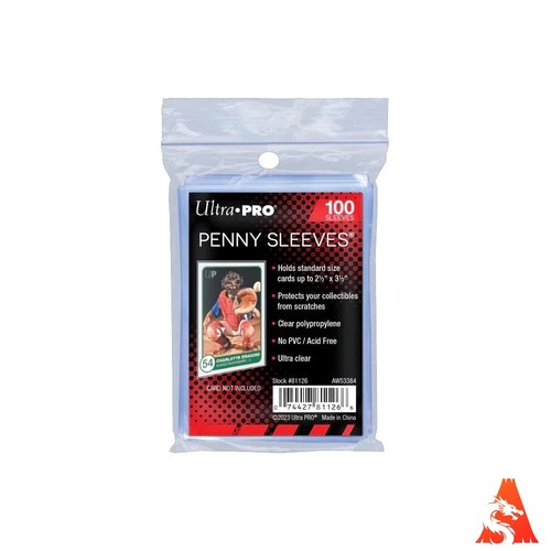 100 ultra pro penny sleeves - pro,