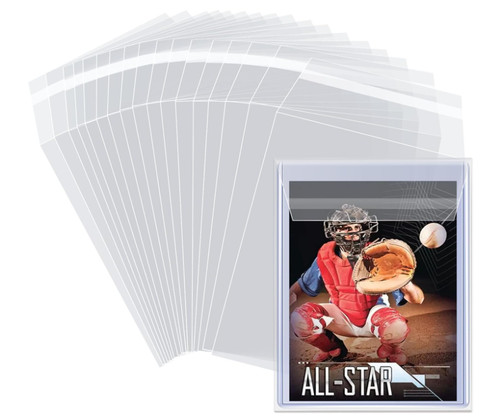 Top loader sleeves 100 - sleeves,