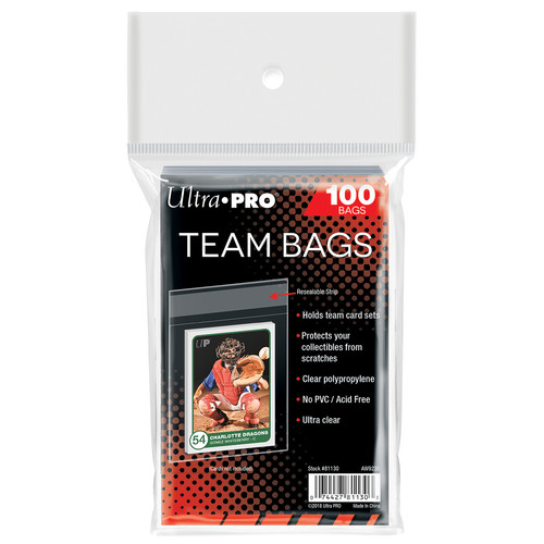 Ultra pro 100 count team - pro, bags